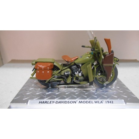 HARLEY-DAVIDSON MODEL WLA IIWW US ARMY 1942 MOTO/BIKE 1:24 ALTAYA IXO