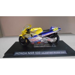 HONDA NSR 500 VALENTINO ROSSI 2001 MOTO/BIKE 1:24 ALTAYA IXO