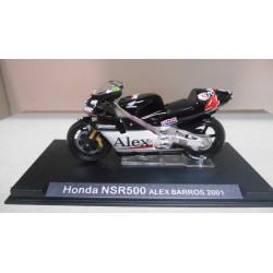HONDA NSR 500 ALEX BARROS 2001 MOTO/BIKE 1:24 ALTAYA IXO