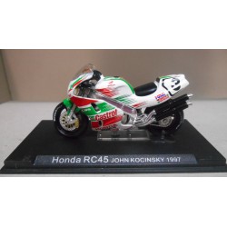 HONDA RC 45 JOHN KOCINSKY 1997 MOTO/BIKE 1:24 ALTAYA IXO