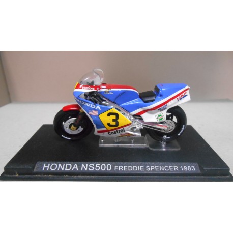 HONDA NS 500 FREDDIE SPENCER 1983 MOTO/BIKE 1:24 ALTAYA IXO