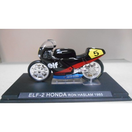 ELF-2 HONDA RON HASLAM 1985 MOTO/BIKE 1:24 ALTAYA IXO