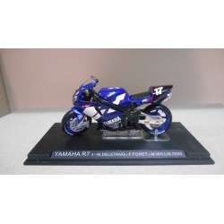 YAMAHA R7 DELETANG FORET WILLIS 2000 BIKE MOTO ALTAYA IXO 1/24