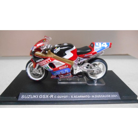 SUZUKI GSX-R 24 H DE LE MANS 2001 BIKE/MOTO 1:24 ALTAYA IXO