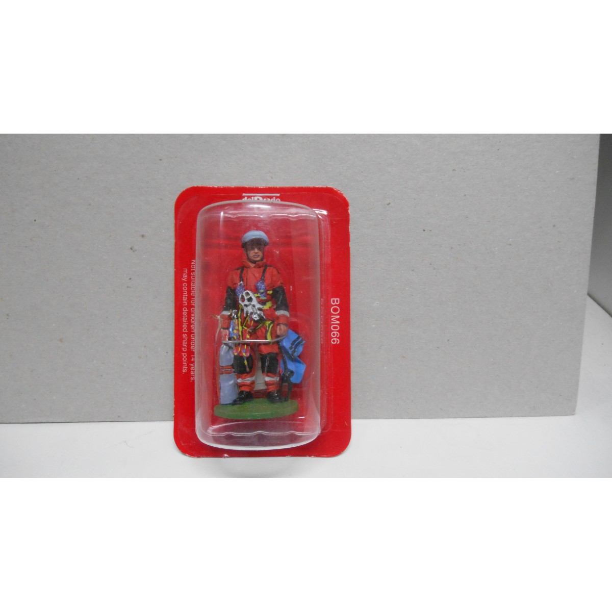 Figurine Pompier En Plomb Del Prado - Modèle Canadien 1/32 - Superbe Pièce Collector