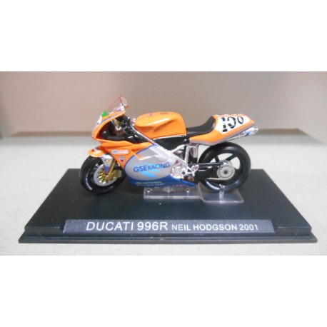 DUCATI 996R NEIL HOGDSON 2001 MOTO/BIKE 1:24 ALTAYA IXO