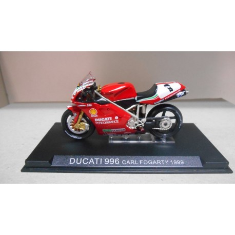 DUCATI 996R CARL FOGARTY 1999 MOTO/BIKE 1:24 ALTAYA IXO