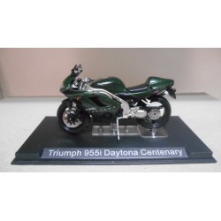 TRIUMPH 955i DAYTONA CENTENARY BIKE MOTO ALTAYA IXO 1/24