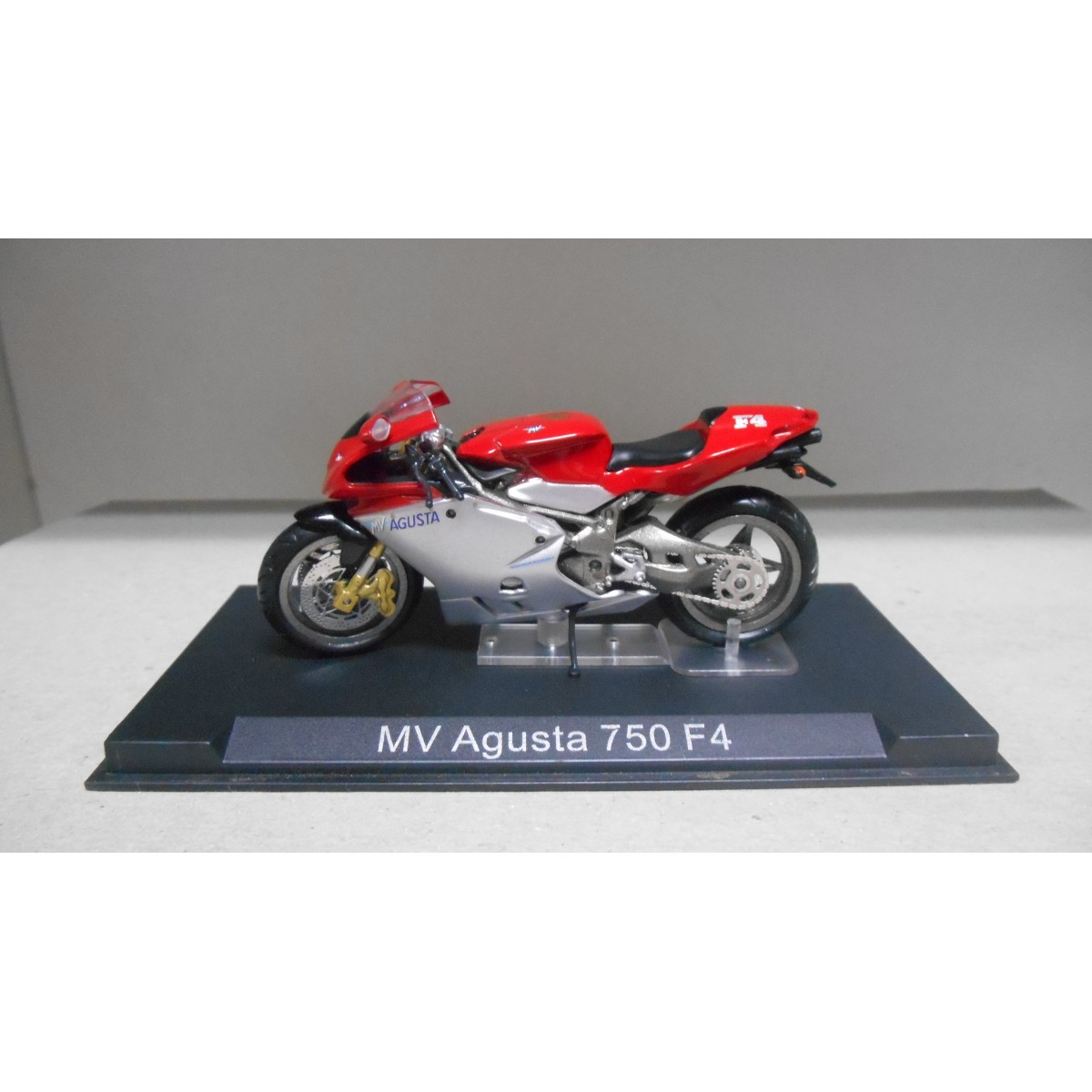Altaya 1:24 Scala Modello Mv Agusta 750 F4 Motocicletta Superbike Modellino Atlas Ixo 