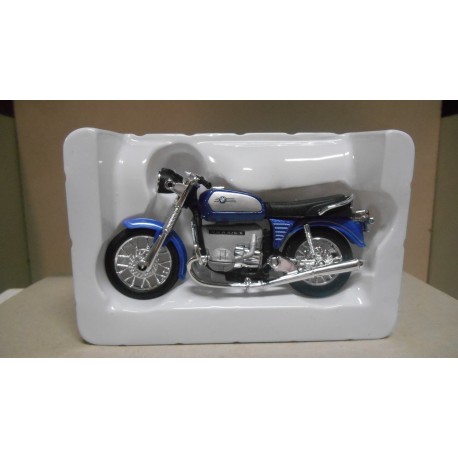 BMW R75-5 BLUE MET 1973 MOTO/BIKE 1:18 WELLY MITOS DOS RUEDAS