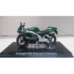 TRIUMPH 955i DAYTONA CENTENARY MOTO/BIKE n117 1:24 ATLAS IXO