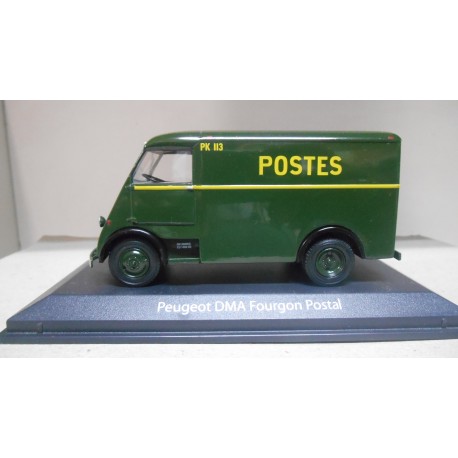 PEUGEOT DMA FOURGON POSTAL POSTES 1:43 NOREV 479961