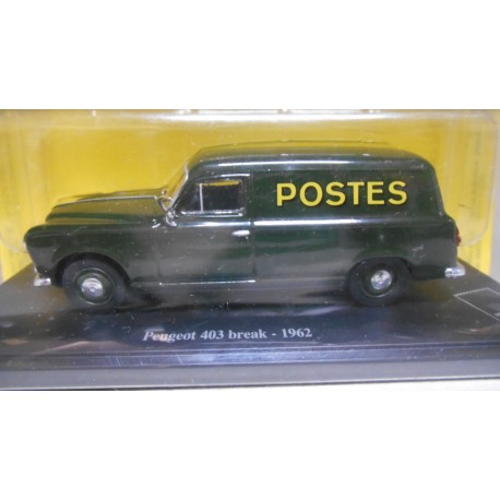 PEUGEOT 403 BREAK 1962 POSTES 1:43 HACHETTE NOREV