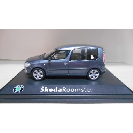 SKODA ROOMSTER ANTHRACITE GRAY MET 1:43 ABREX