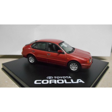 TOYOTA COROLLA SEDAN 5P RED 1998 1:43 VITESSE