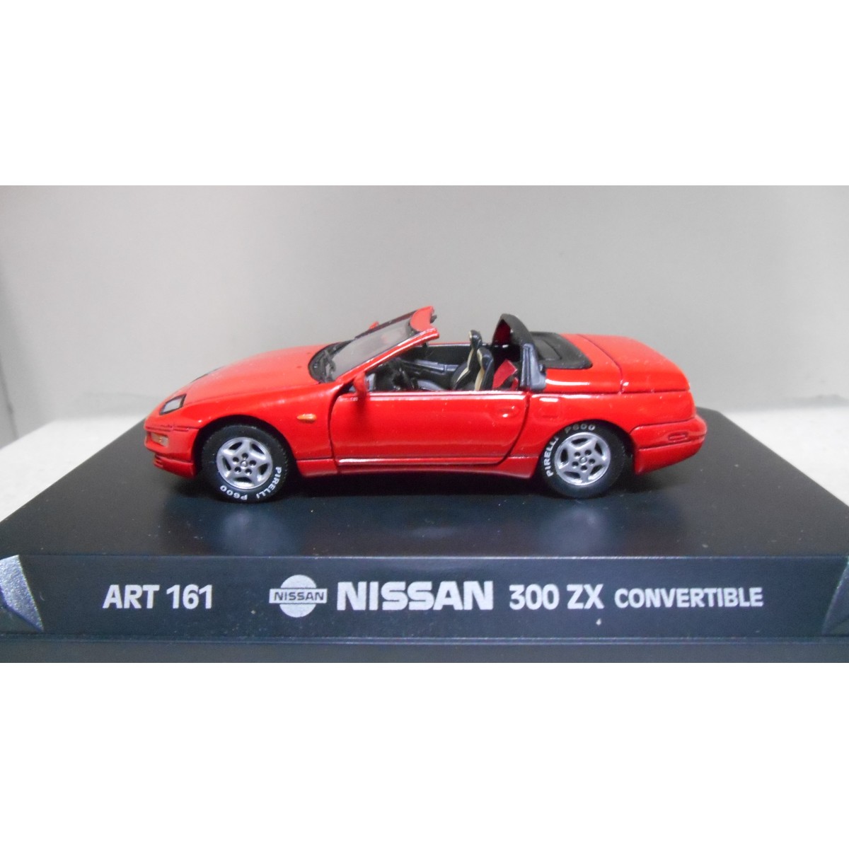 NISSAN 300 ZX CONVERTIBLE RED FAIRLADY Z32 1:43 DETAIL CARS ART