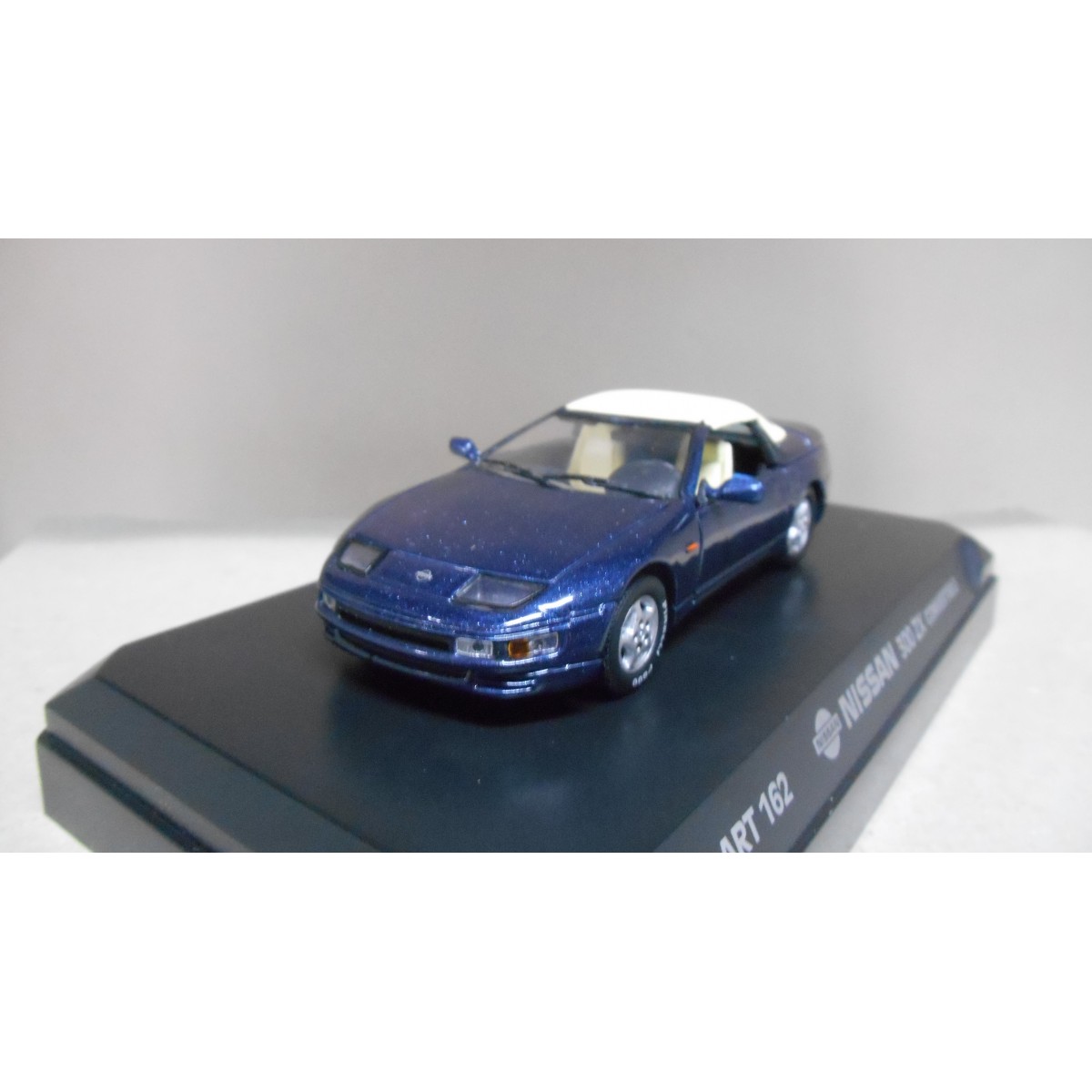 Details（イタリア製）　300ZX コンバチ　ブルーメタ NISSAN 300 ZX CONVERTIBLE SOFT TOP BLUE FAIRLADY Z32 1:43