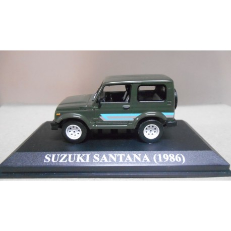 SUZUKI SANTANA (SAMURAI/SJ410) 1986 GREEN MATRICULA ESPAÑA 1:43 ALTAYA IXO