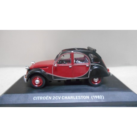 CITROEN 2CV CHARLESTON 1982 MATRICULA ESPAÑA 1:43 ALTAYA IXO EX COL PRIVADO