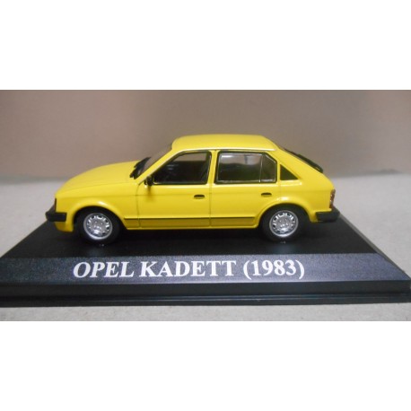 Opel Kadett 1983 Jaune 1/43 IXO Queridos Coches Altaya - Modèle Miniature D'occasion