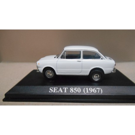 SEAT 850 WHITE/BLANCO 1967 1:43 RBA IXO