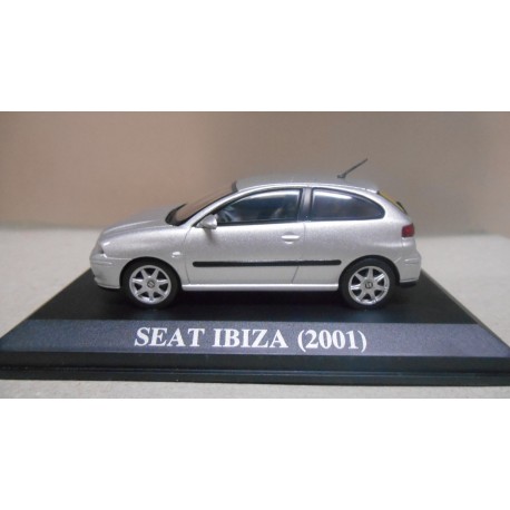 SEAT IBIZA 2001 SILVER 1:43 ALTAYA IXO