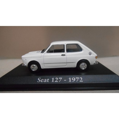 SEAT 127 WHITE/BLANCO 1972 1:43 RBA IXO