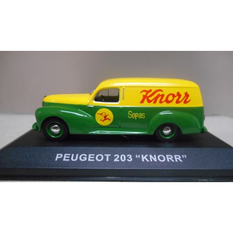 PEUGEOT 203 BREAK/FAMILIALE SOPAS KNORR 1:43 ALTAYA IXO