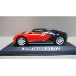 BUGATTI VEYRON RED & BLACK DREAM CARS 1:43 ALTAYA IXO