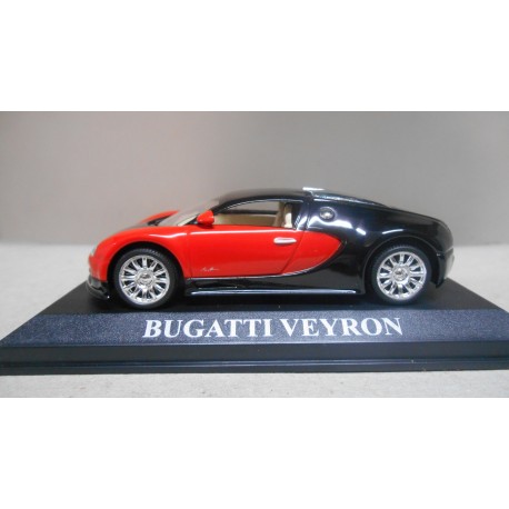 BUGATTI VEYRON RED & BLACK DREAM CARS 1:43 ALTAYA IXO