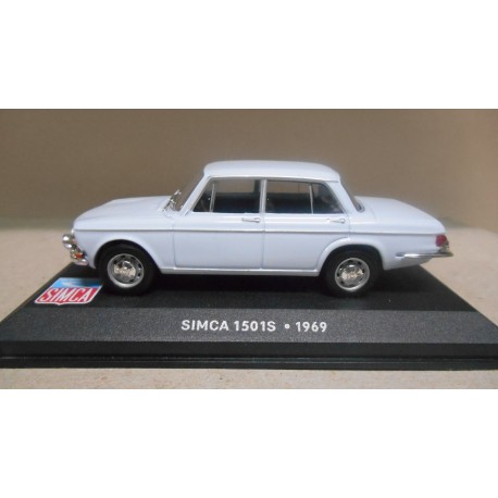 SIMCA 1501 S BLUE 1969 1:43 ALTAYA IXO