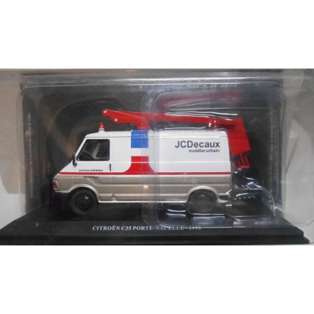 CITROEN C35 PORTE-NACELLE 1975 JCDECAUX 1:43 HACHETTE IXO