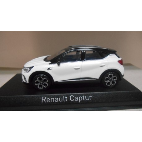 RENAULT CAPTUR 2020 WHITE & BLACK 1:43 NOREV 517778