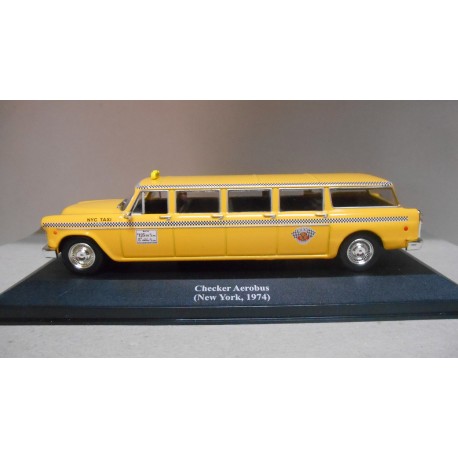 CHECKER AEROBUS 1974 TAXI NEW YORK 1:43 ALTAYA IXO