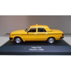 GAZ-3110 VOLGA 1998 TAXI MOSCOW RUSSIA 1:43 ALTAYA IXO