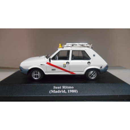 SEAT RITMO 1980 TAXI MADRID 1:43 ALTAYA IXO