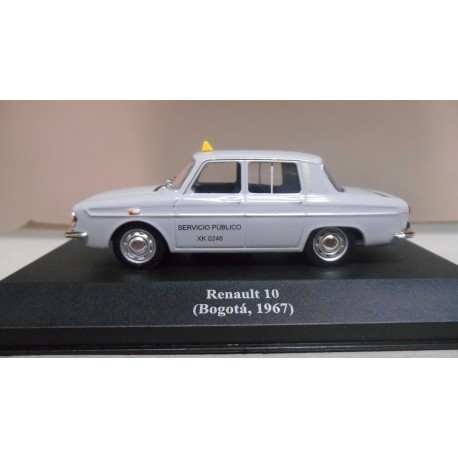 RENAULT 10 1967 TAXI BOGOTA COLOMBIA 1:43 ALTAYA IXO