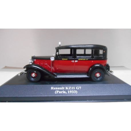 RENAULT KZ11 G7 1933 TAXI PARIS 1:43 ALTAYA IXO