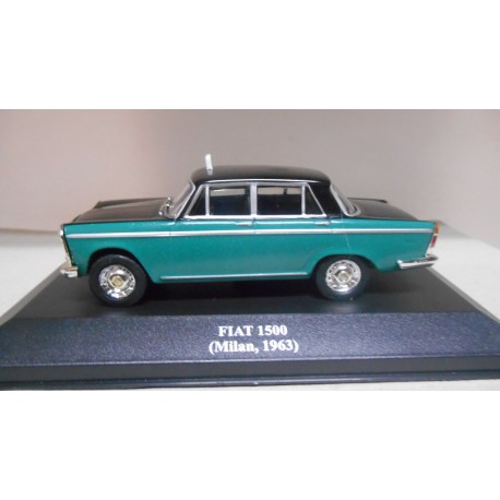 FIAT 1500 1963 TAXI MILAN ITALIA 1:43 ALTAYA IXO