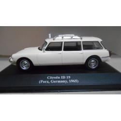 CITROEN ID 19 1955 BREAK TAXI PORZ GERMANY 1:43 ALTAYA IXO