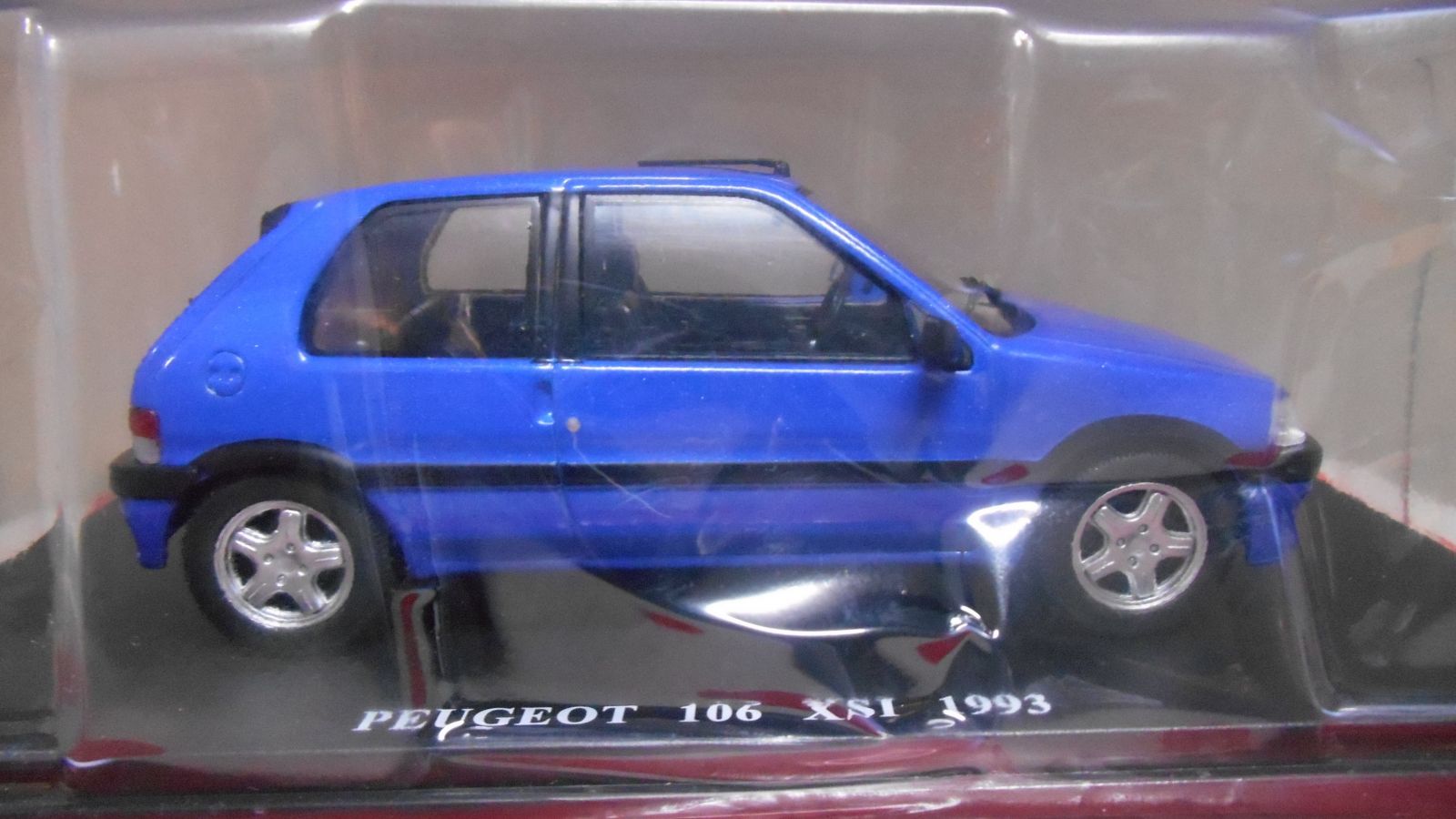 PEUGEOT 106 XSi 1993 1:24 HACHETTE IXO - BCN STOCK CARS