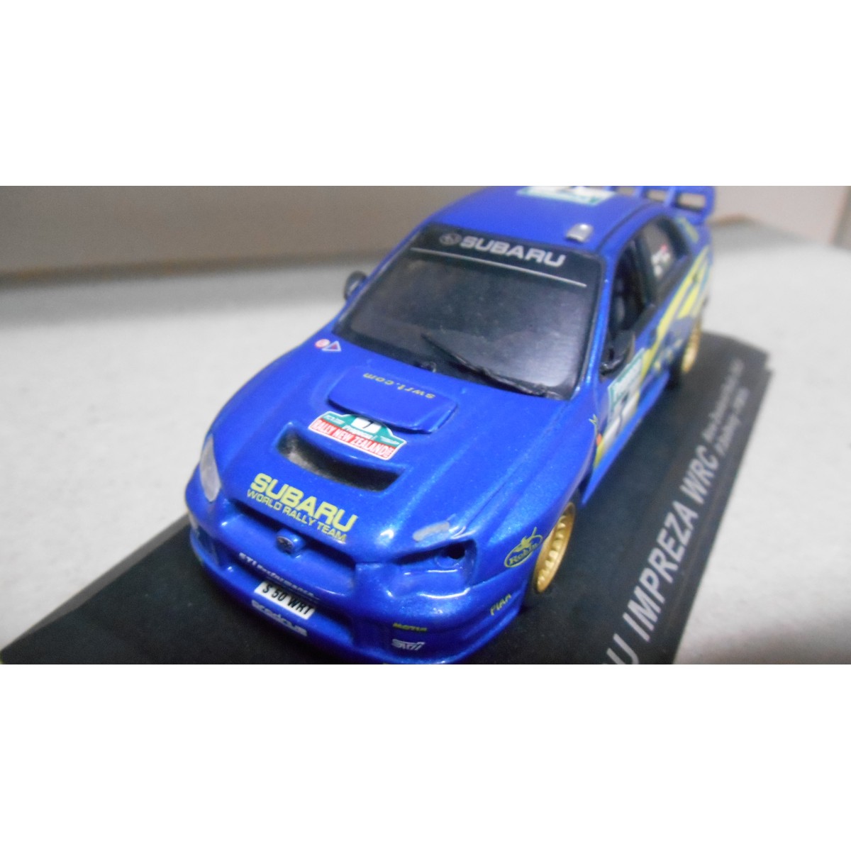 IXO RAC228 Subaru Impreza WRC #17 Rallye Nouvelle-Zélande 2000 - Bourne - 1/43
