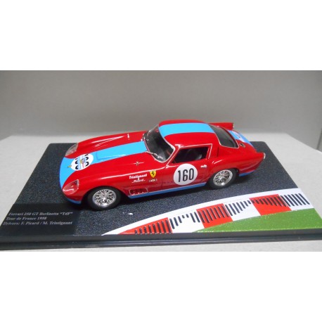 FERRARI 250 GT BERLINETTA Tdf TOUR DE FRANCE 1958 1:43 FERRARI RACING IXO