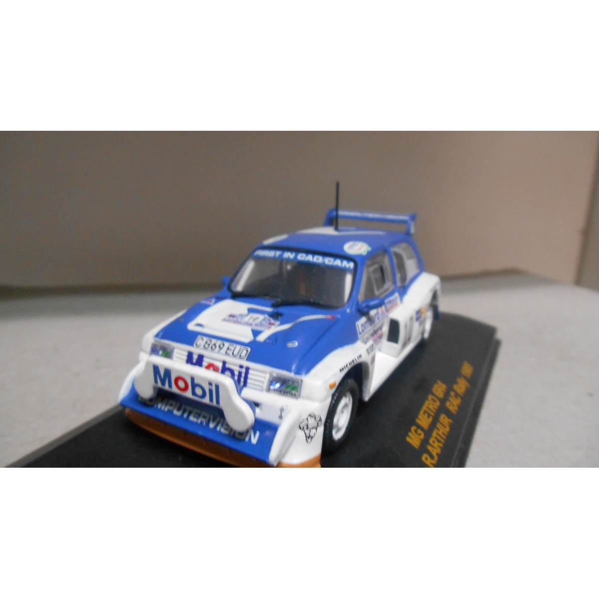 MG METRO 6R4 #15 RAC RALLY 1986 MCRAE GRINDROD IXO ALTAYA 1:43 LOMBARD