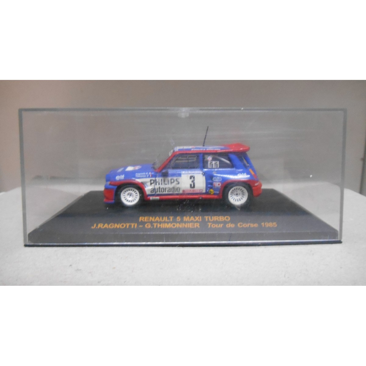 Renault 5 maxi turbo tour de corse 1985 - 1/43 ixo