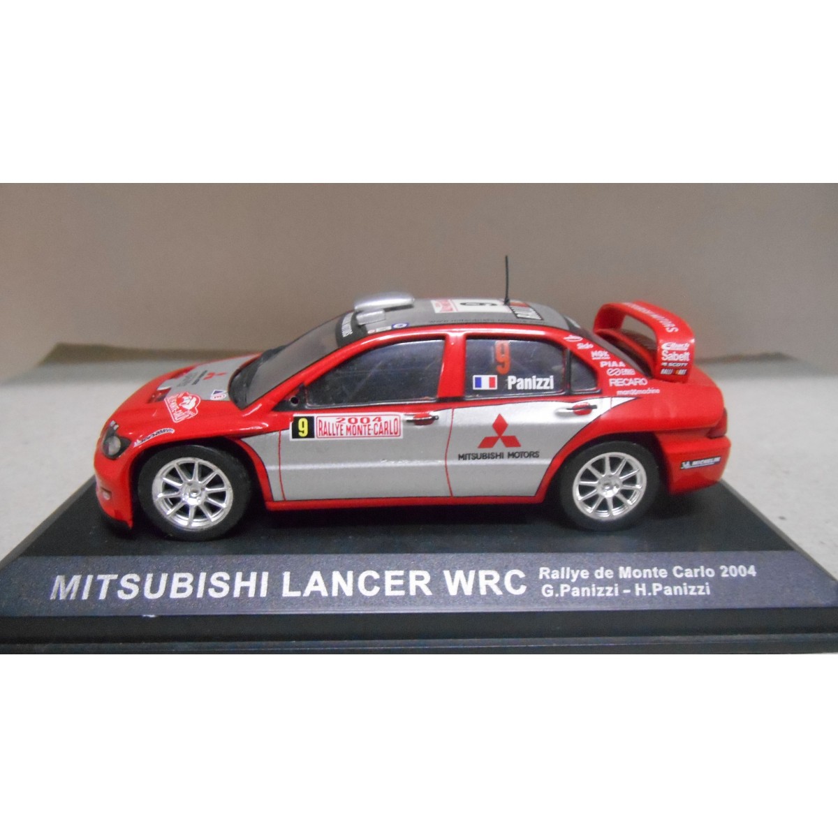 Mitsubishi Lancer WRC05 AUTOart 1/18, Rallye Monte Carlo 2005, Pilote G.Panizzi