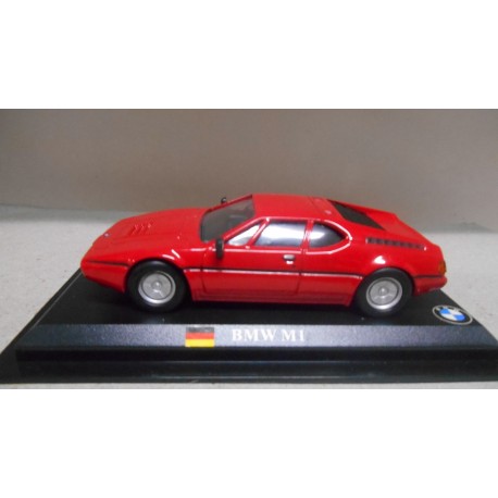 BMW E26 M1 RED 1:43 DelPrado CAJA NO ORIGINAL