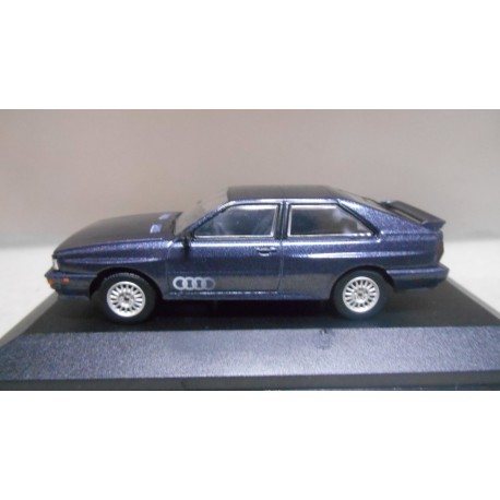 AUDI QUATTRO COUPE 1981 NORDIC BLUE 1:43 VANGUARDS