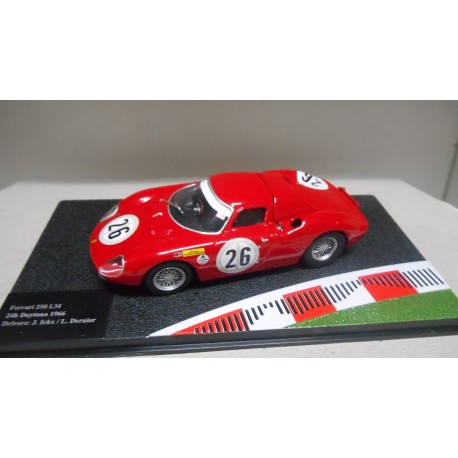 FERRARI 250 LM 24 H DAYTONA 1966 ICKX 1:43 FERRARI RACING IXO