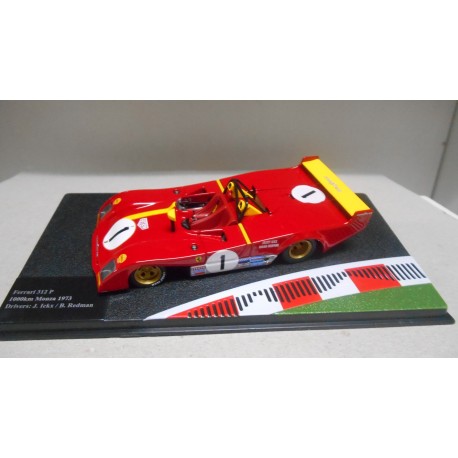 FERRARI 312 P 1000 KM MONZA 1973 ICKX 1:43 FERRARI RACING IXO